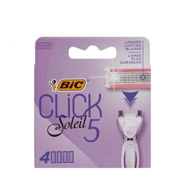 Сменные кассеты для бритья Bic Click Soleil 5 4шт.