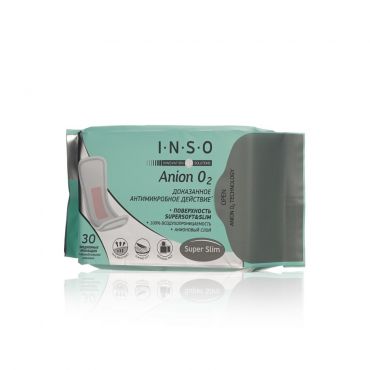 Ежедневные прокладки INSO Anion O2 30шт.