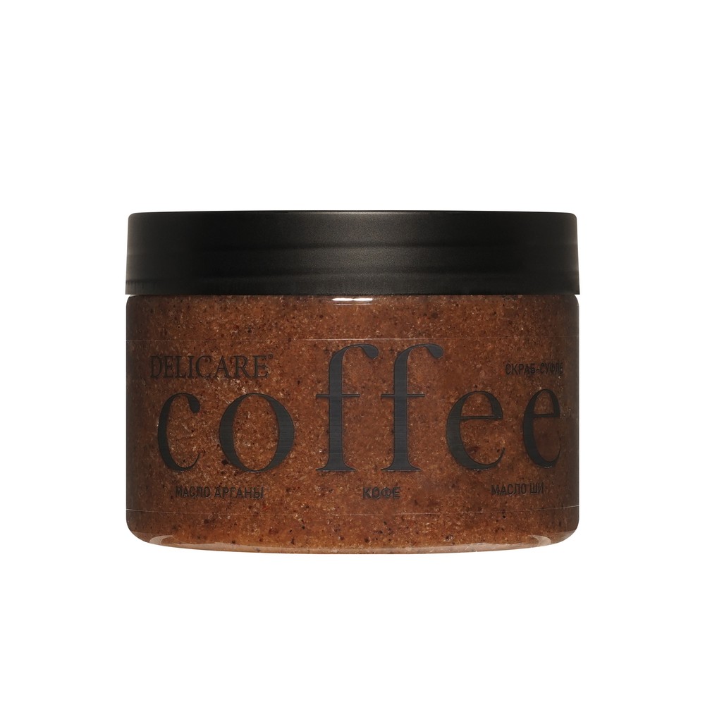 Скраб - суфле для тела Delicare Coffee 320г. Фото 1.