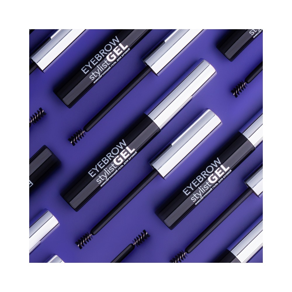 Гель для бровей Eva Mosaic Eyebrow Stylist Gel фиксирующий , Прозрачный 6мл. Фото 5.