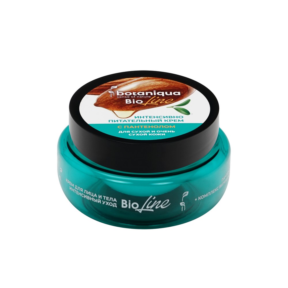 Интенсивно питательный крем Botaniqua Bio Line с пантенолом 50мл. Фото 2.