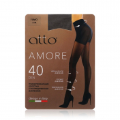 Женские поддерживающие колготки Atto Amore 40den fumo 3 размер.