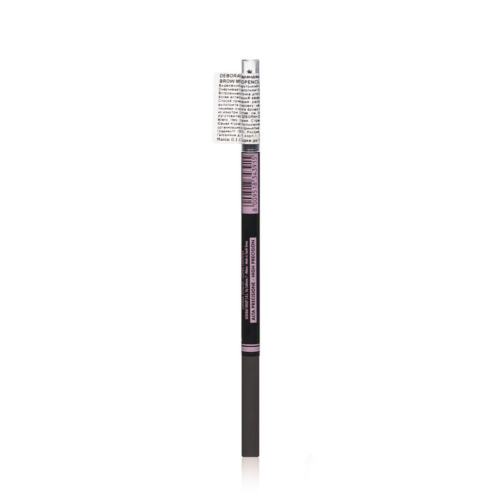 Автоматический карандаш для бровей DEBORAH Milano 24ORE Brow Micropencil 04 0,1г. Фото 4.