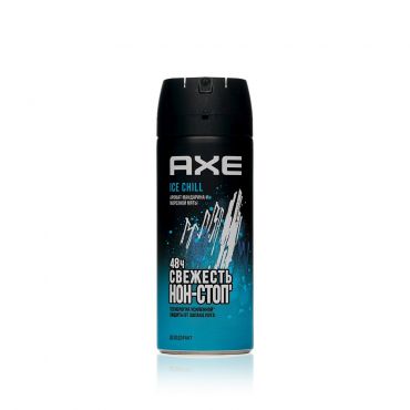 Мужской дезодорант - спрей Axe Ice chill " Морозный шалфей и мандарин " 150мл.