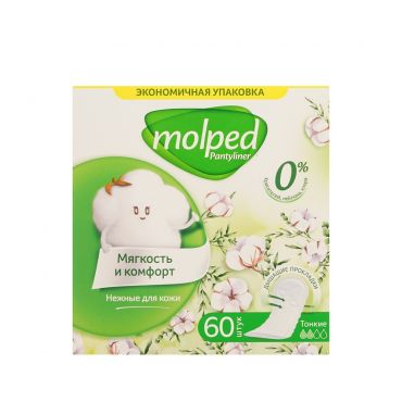 Ежедневные прокладки Molped Pure&Soft 60шт.