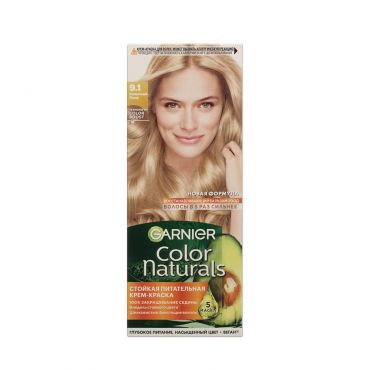 Крем - краска Garnier Color Naturals стойкая для волос 9.1 Солнечный пляж.