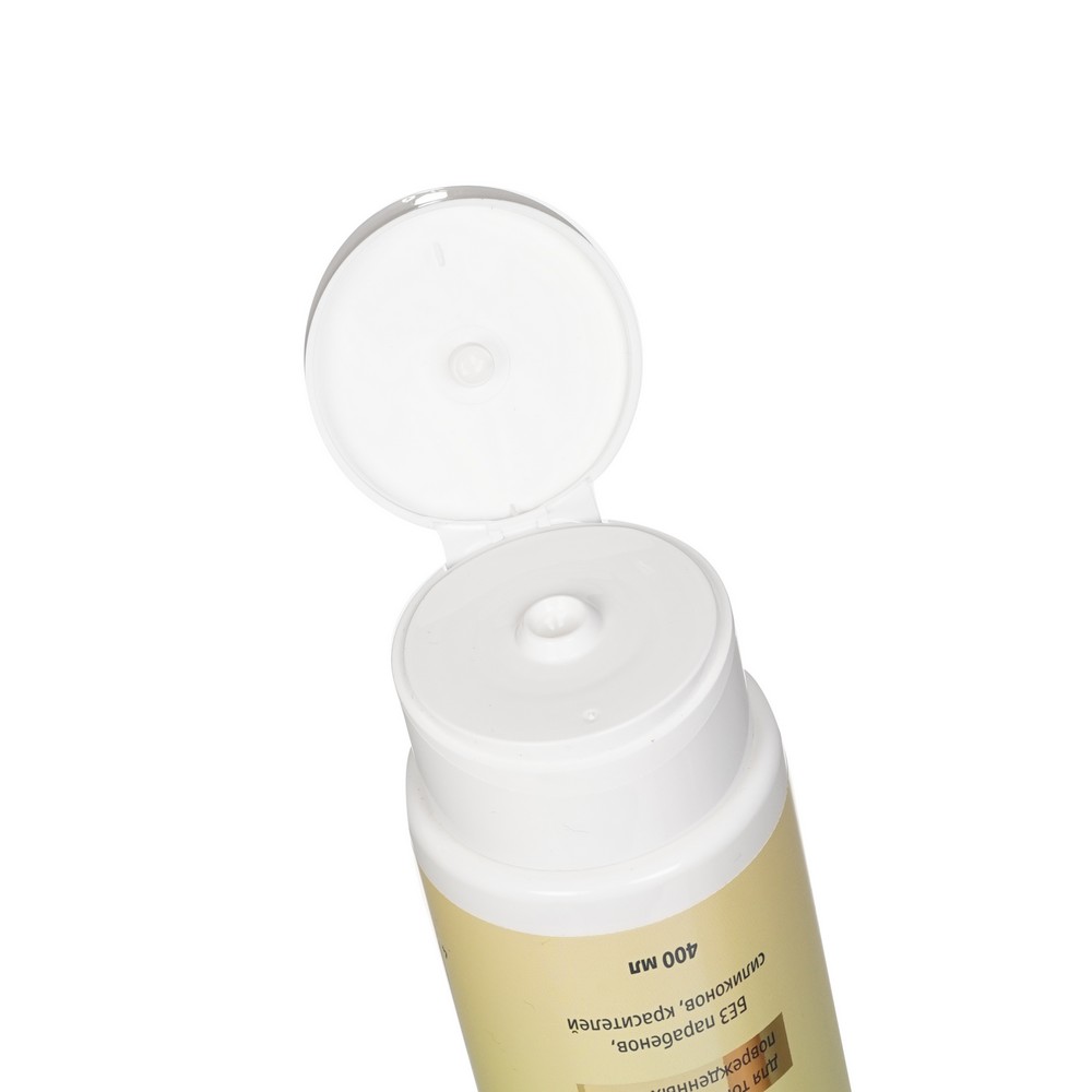 Бальзам - кондиционер для тонких , ломких , поврежденных волос D'oliva Кератиновое Восстановление для укрепления волос 400мл. Фото 4.