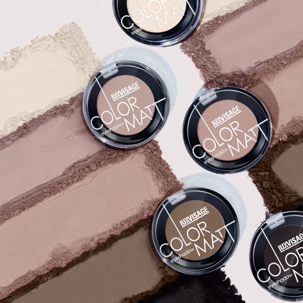 Тени для век Luxvisage Color Matt 11 1,5г. Фото 6.