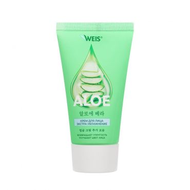 Экстра увлажняющий крем для лица WEIS Aloe 50мл.
