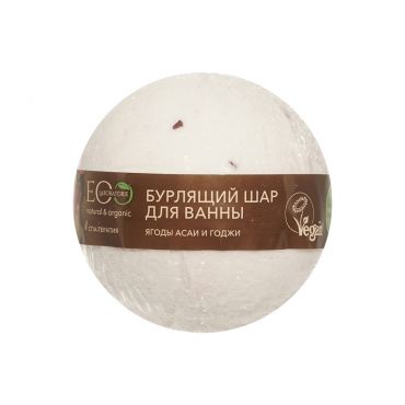 Бурлящий шар для ванны EO Laboratorie Ягоды асаи и Годжи 220г.