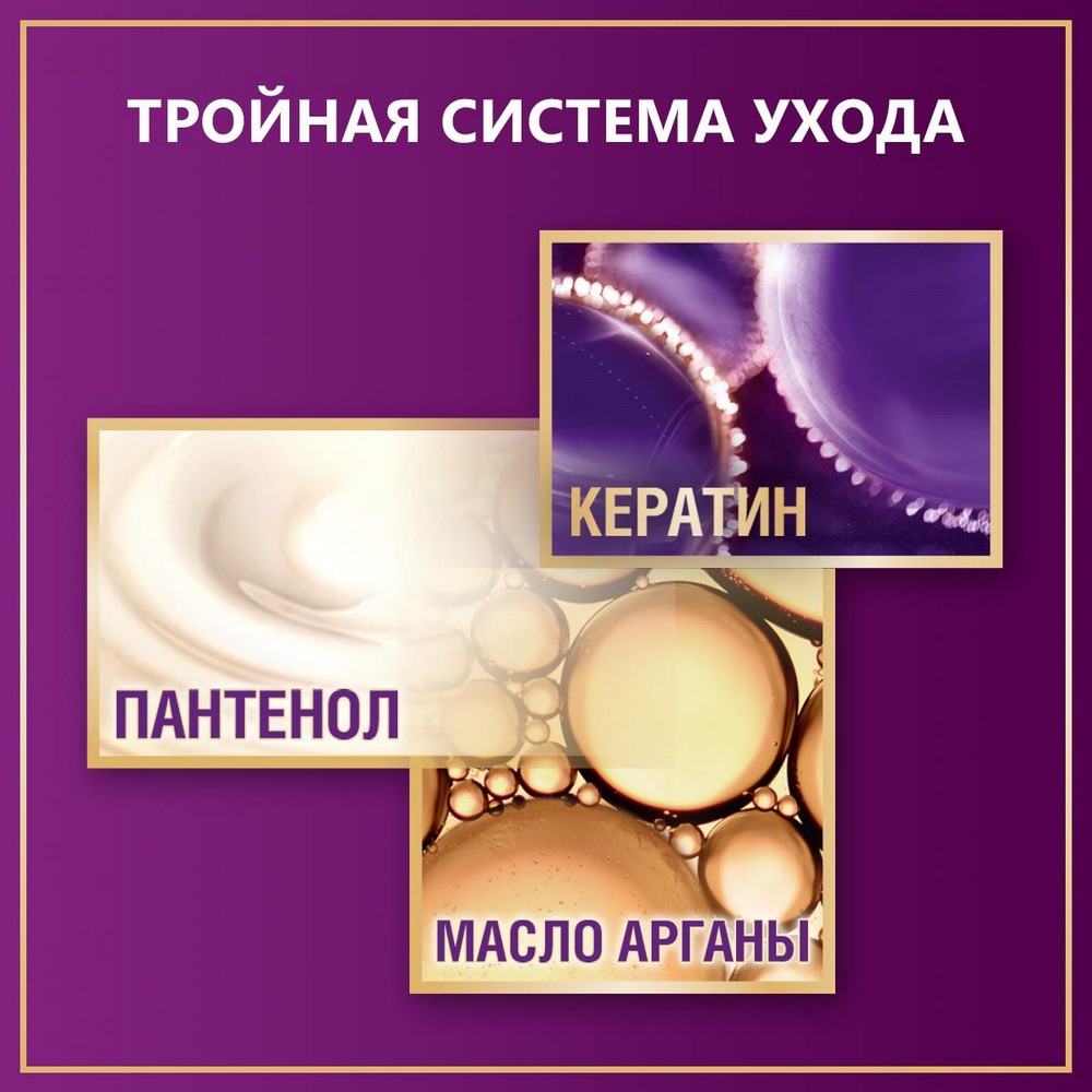 Стойкая крем - краска для волос Палетт Интенсивный цвет G3 Золотой трюфель 50мл. Фото 12.