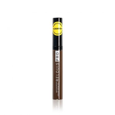 Водостойкий оттеночный гель для бровей Relouis PRO Waterproof Color Brow Gel 03 , Brown , 7,5г.