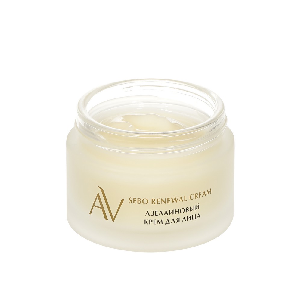 Азелаиновый крем для лица с экстрактом гамамелиса Aravia Laboratories Sebo Renewal Cream 50мл. Фото 7.