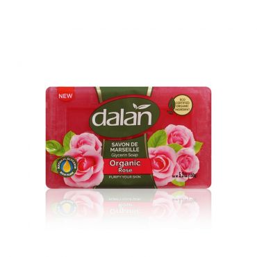 Мыло туалетное Dalan Savon de Marseille " Organic Rose " 150г.