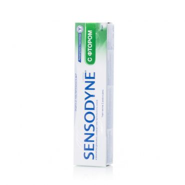 Зубная паста Sensodyne с фтором 50мл.