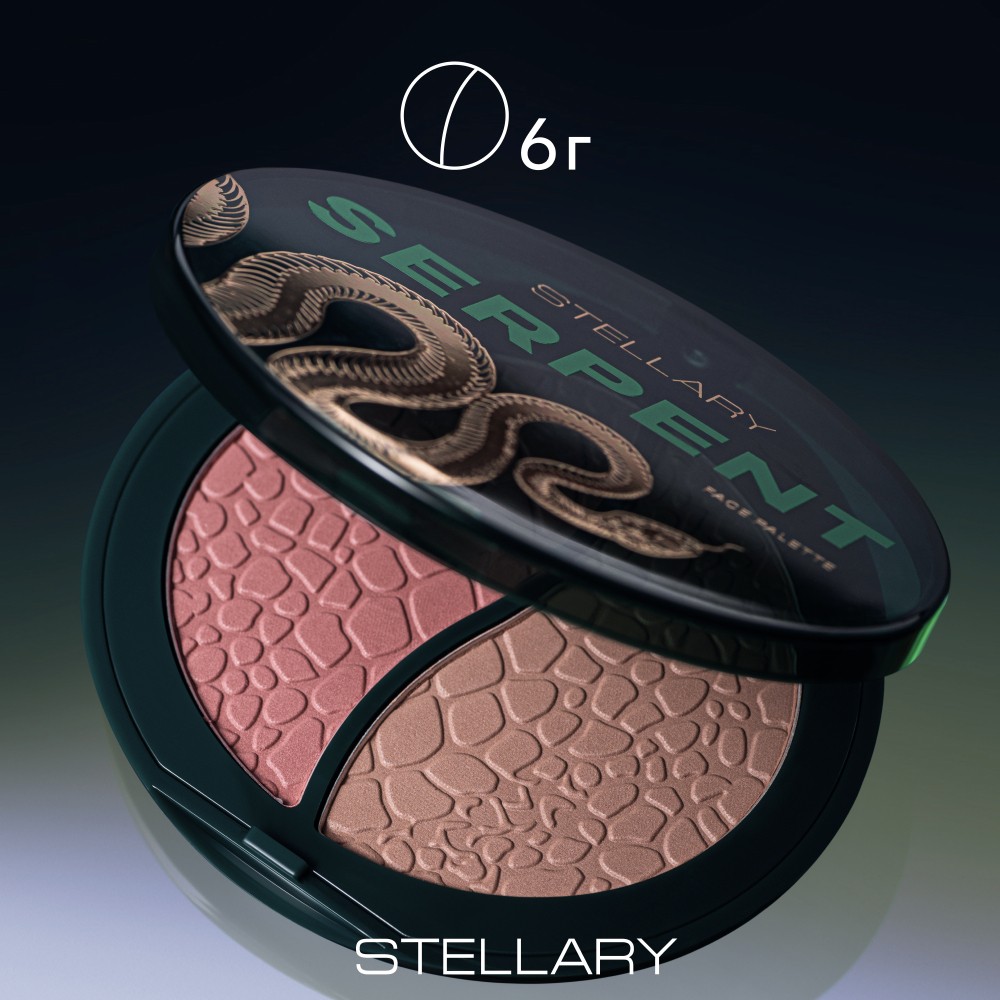 Палетка для лица Stellary Serpent 01 6г. Фото 7.