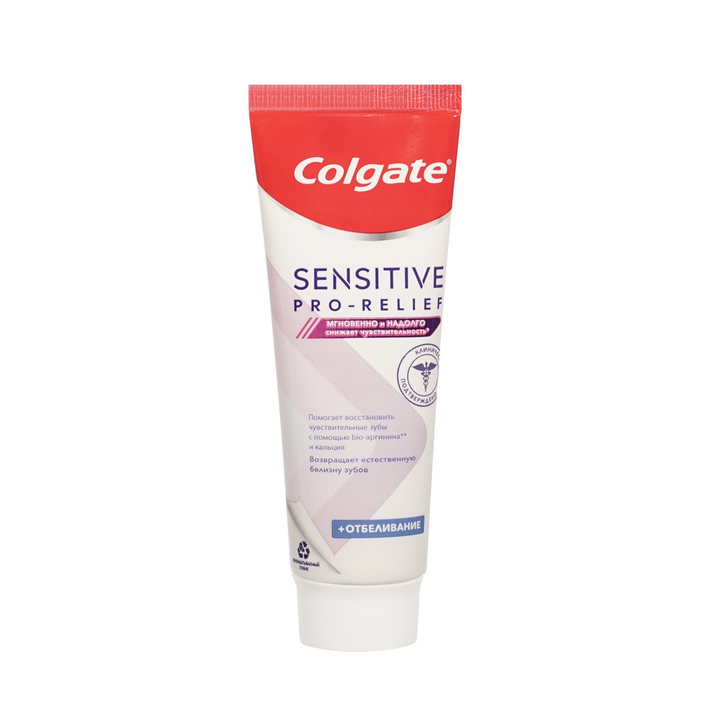 Зубная паста Colgate Sensitive Pro-Relief + отбеливание 75мл. Фото 5.
