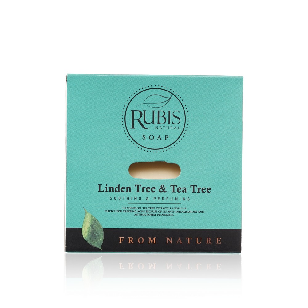 Мыло туалетное Rubis From Nature " Linden Tree & Tea Tree " 125г