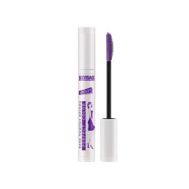 Тушь для ресниц Luxvisage Perfect color " Веер пышных ресниц " , Violet , 8г.