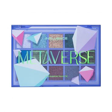 Палетка теней для век Influence Beauty Metaverse 15 оттенков 18,77г.