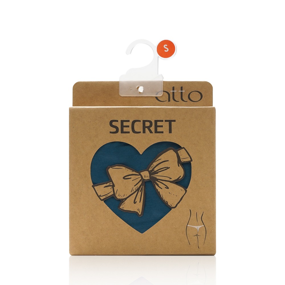 Женские трусы - стринги Atto Secret , Изумрудный , S. Фото 1.