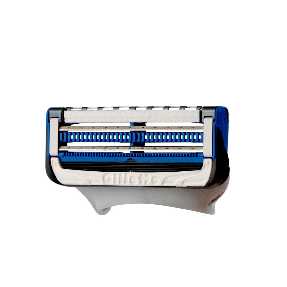 Кассеты для станка Gillette Skinguard sensitive сменные 4шт. Фото 3.