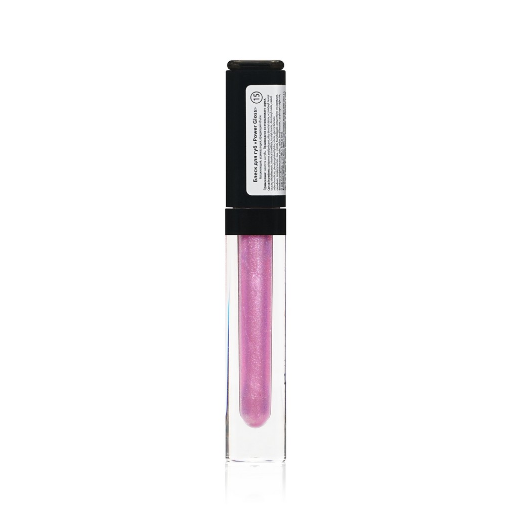 Блеск для губ Eva Mosaic Power Gloss 15 Бриллиантовая фуксия 3мл. Фото 3.