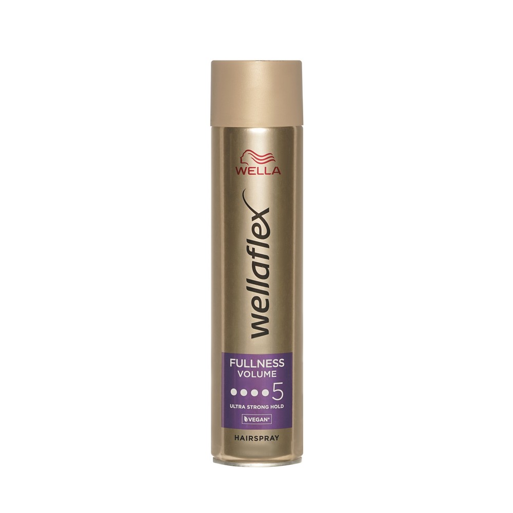 Лак для волос Wella Wellaflex Fullness Volume 5 250мл. Фото 1.