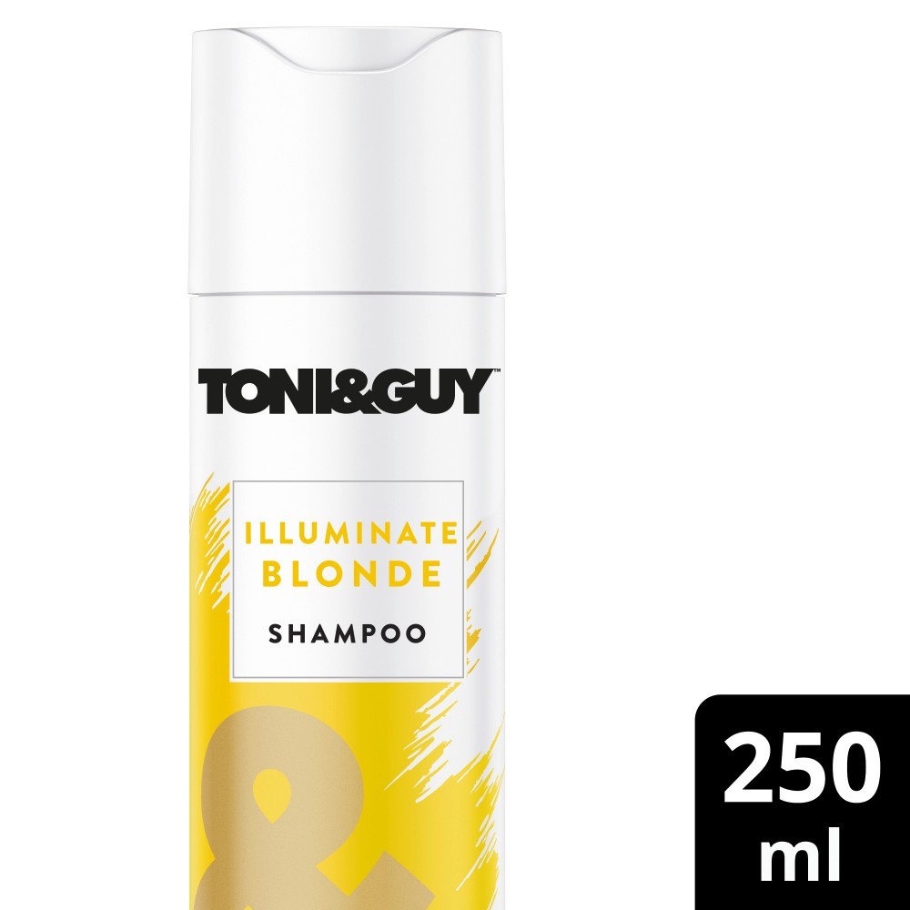 Шампунь для светлых волос Toni&Guy Illuminate blonde Сияние светлых 250мл. Фото 2.