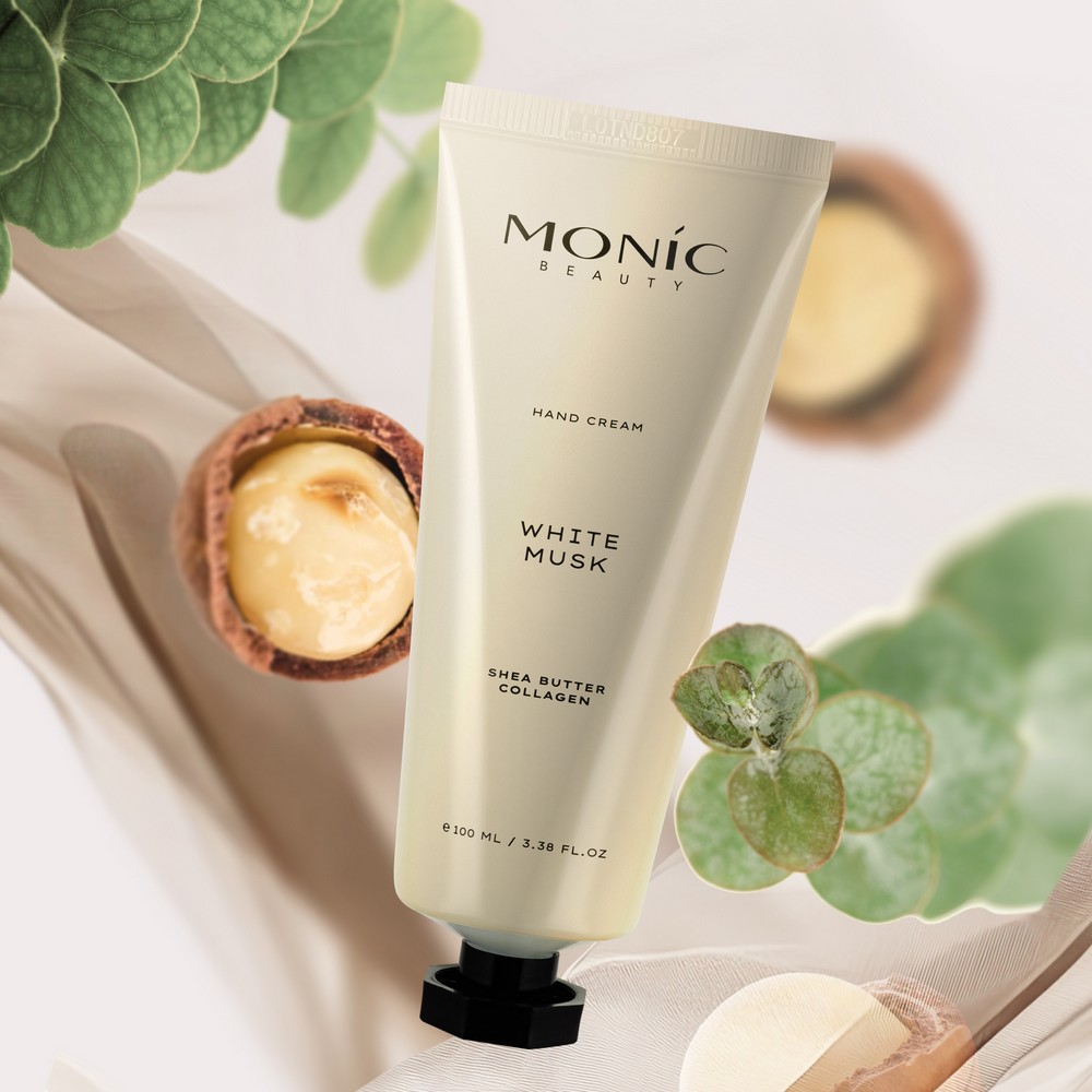 Крем для рук Monic Beauty White Musk 100мл. Фото 4.