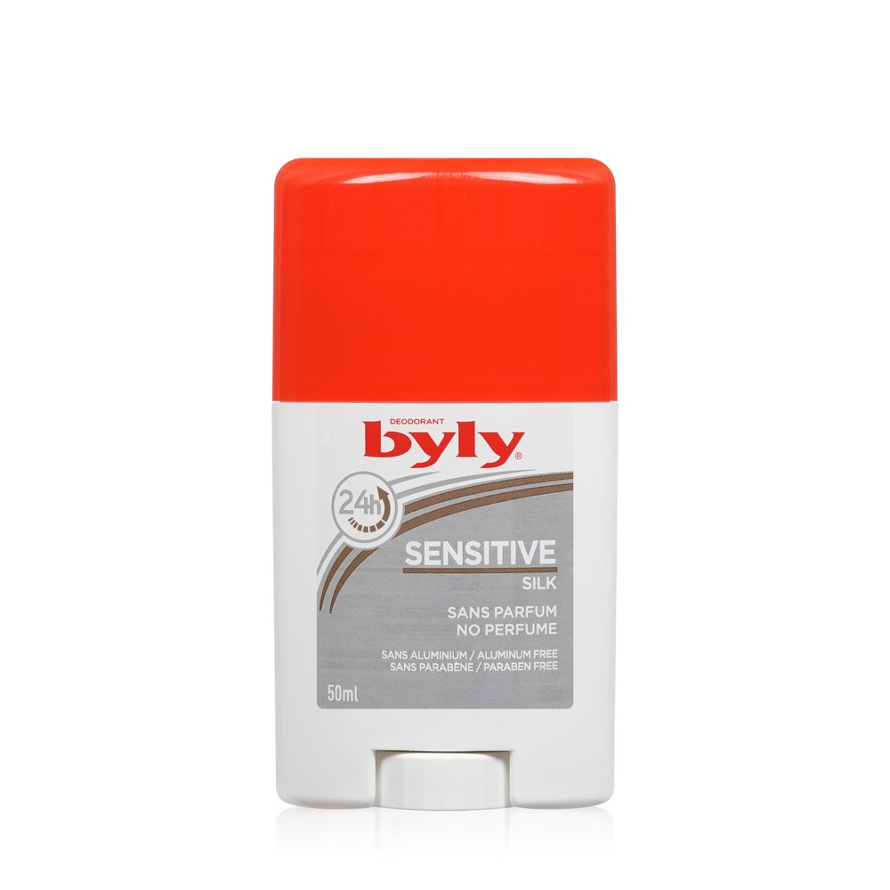 Женский дезодорант Byly Sensitive Silk 50мл. Фото 1.