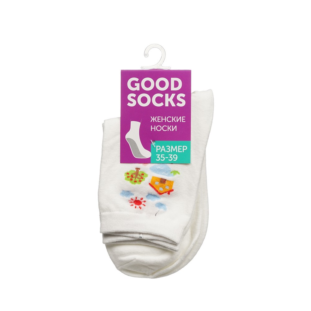 Женские носки Good Socks Дача Белый р.35-39