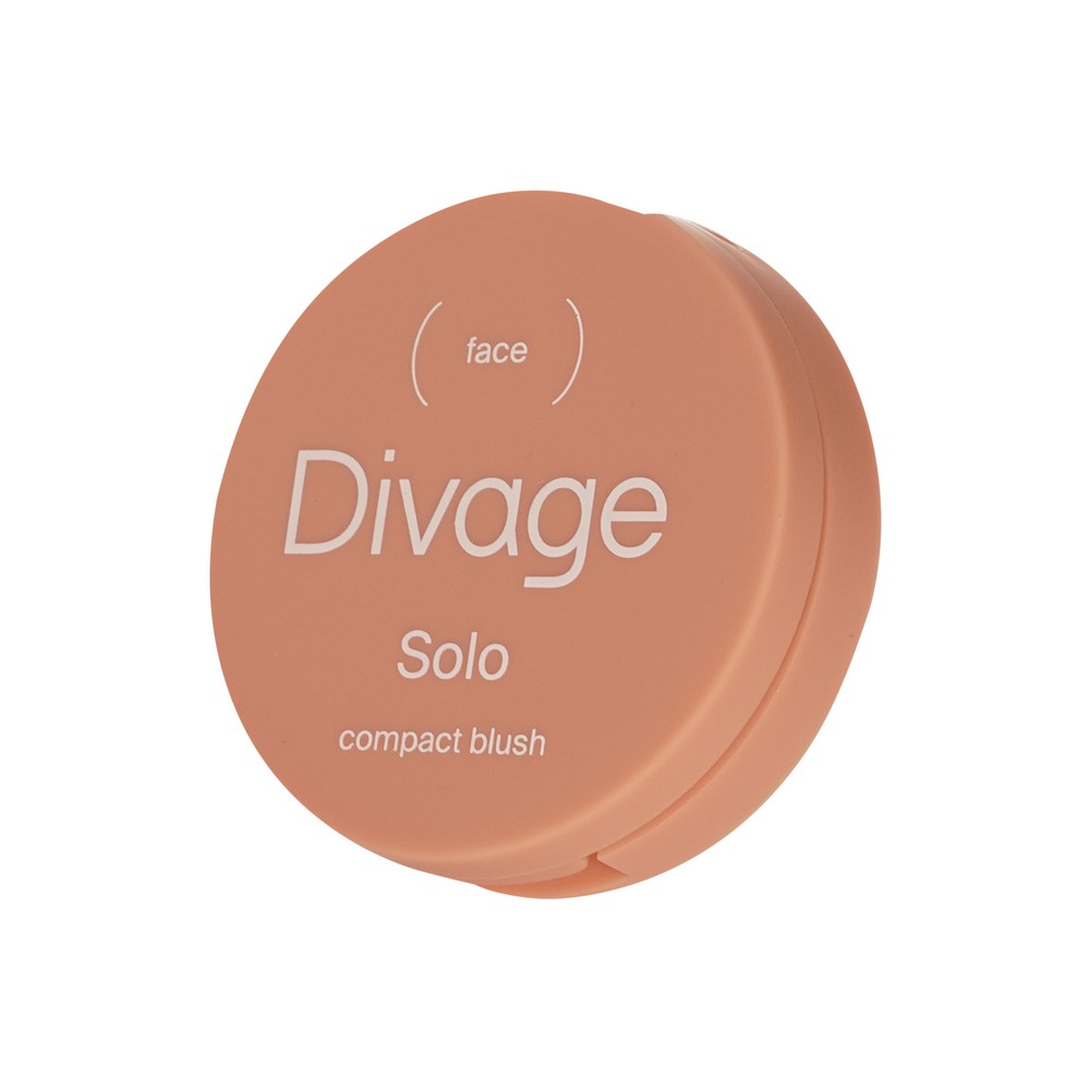 Румяна для лица Divage Solo compact blush 02 2г. Фото 2.