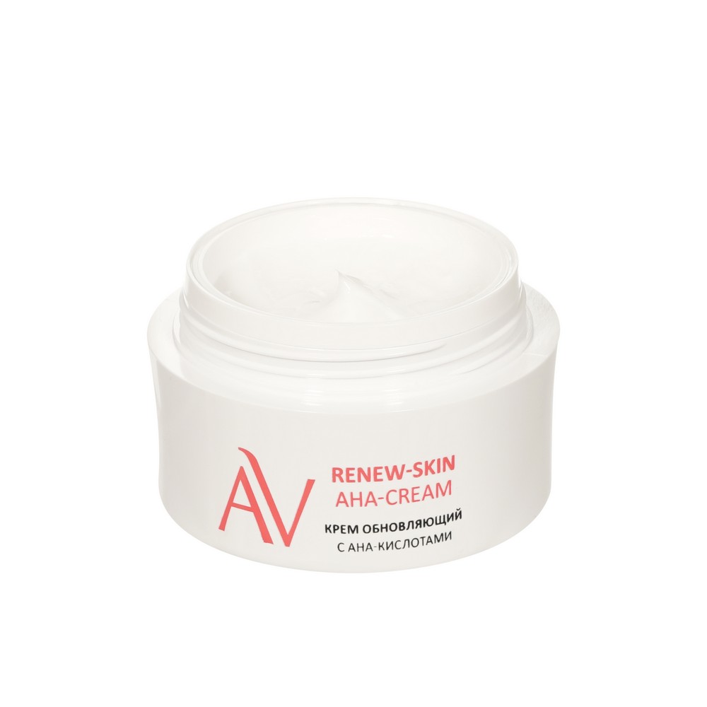 Крем обновляющий с AHA-кислотами Aravia Laboratories Renew Skin AHA-Cream 50мл. Фото 7.