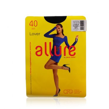 Женские колготки Allure Lover 40den Nero 4 размер.