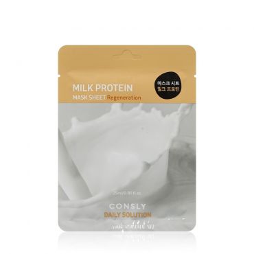 Регенерирующая маска для лица Consly Milk Protein с молочными протеинами 25мл.