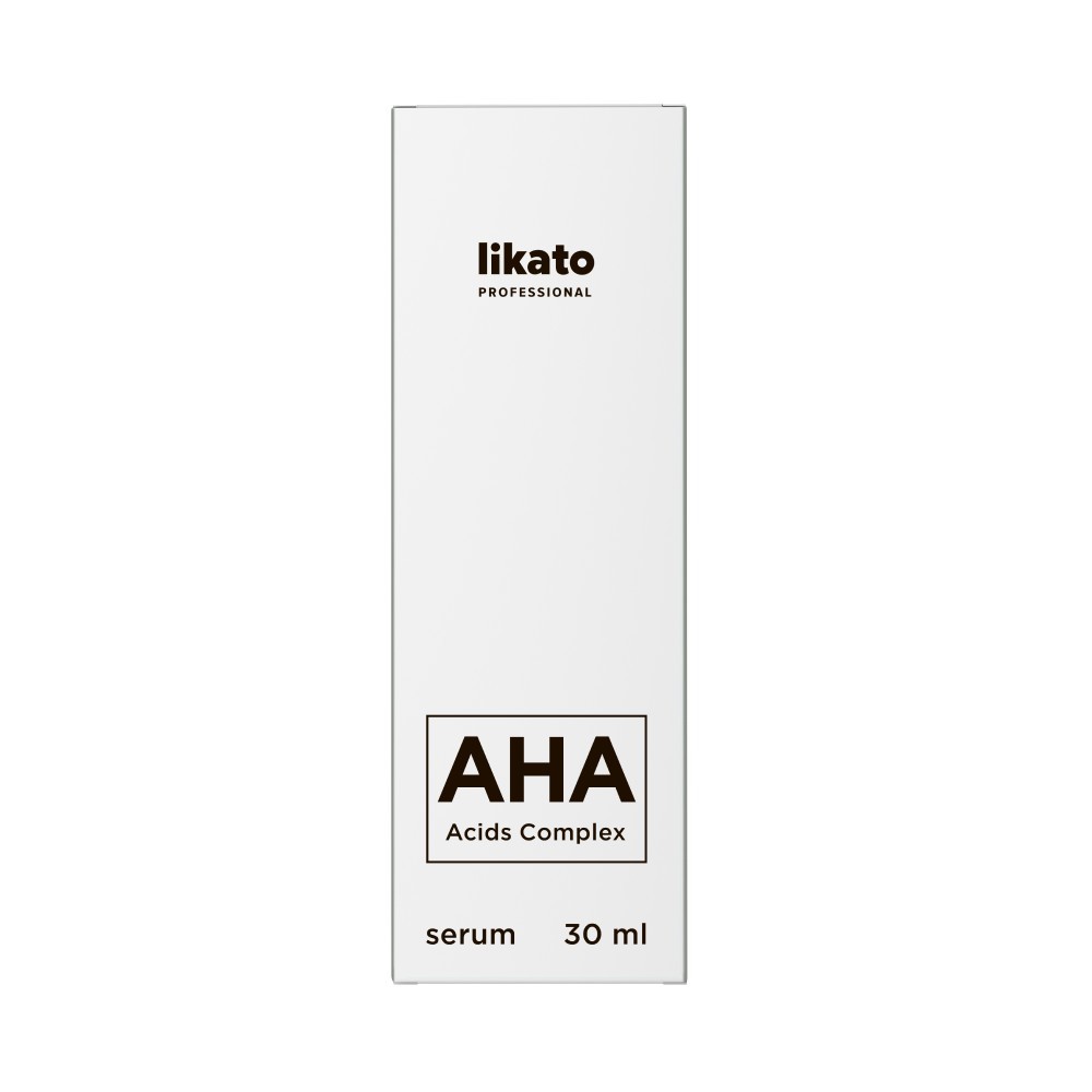 Сыворотка для лица с фруктовыми кислотами Likato Professional " AHA acid complex " 30мл. Фото 2.