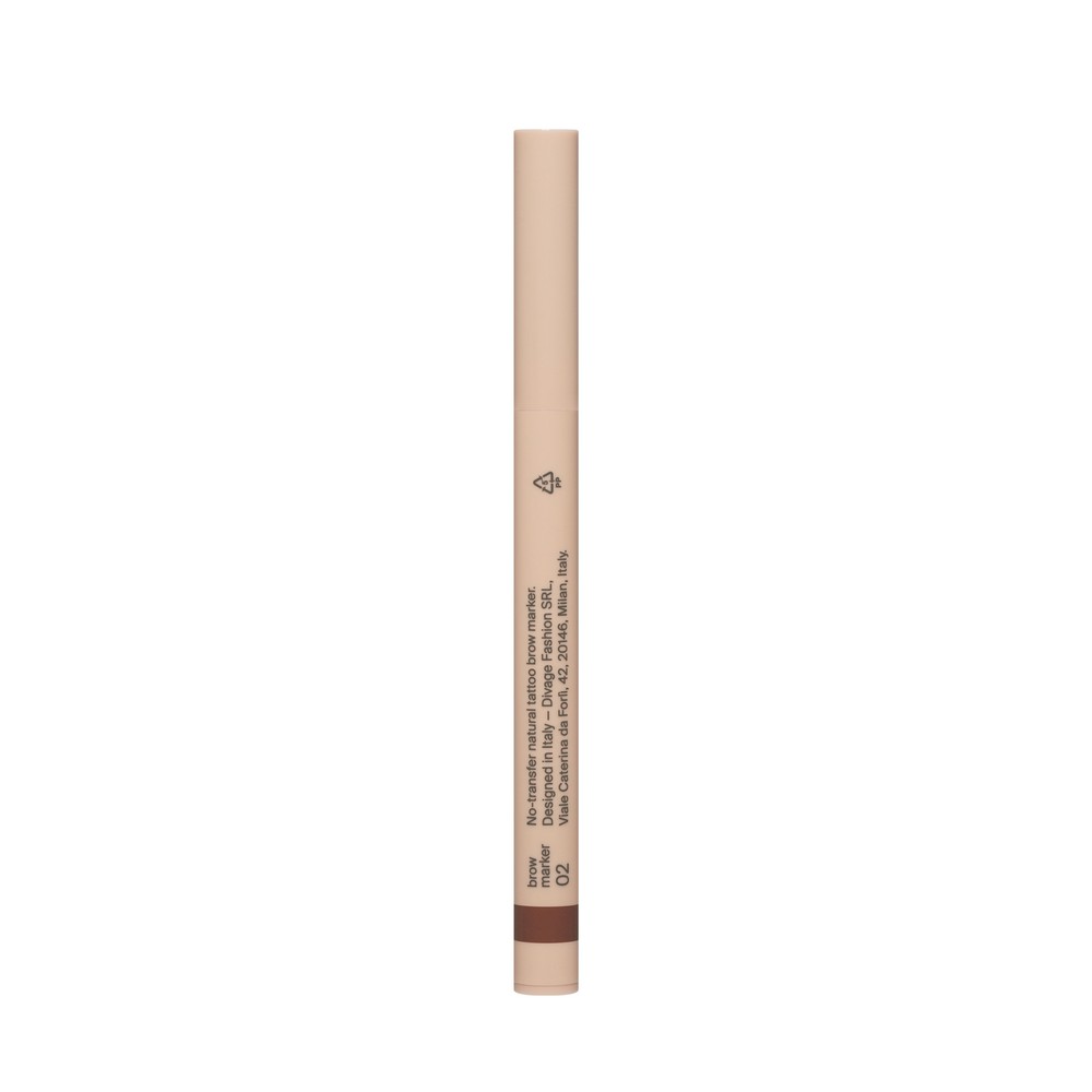 Стойкий маркер для бровей Divage Microblading brow marker 02 1мл. Фото 3.