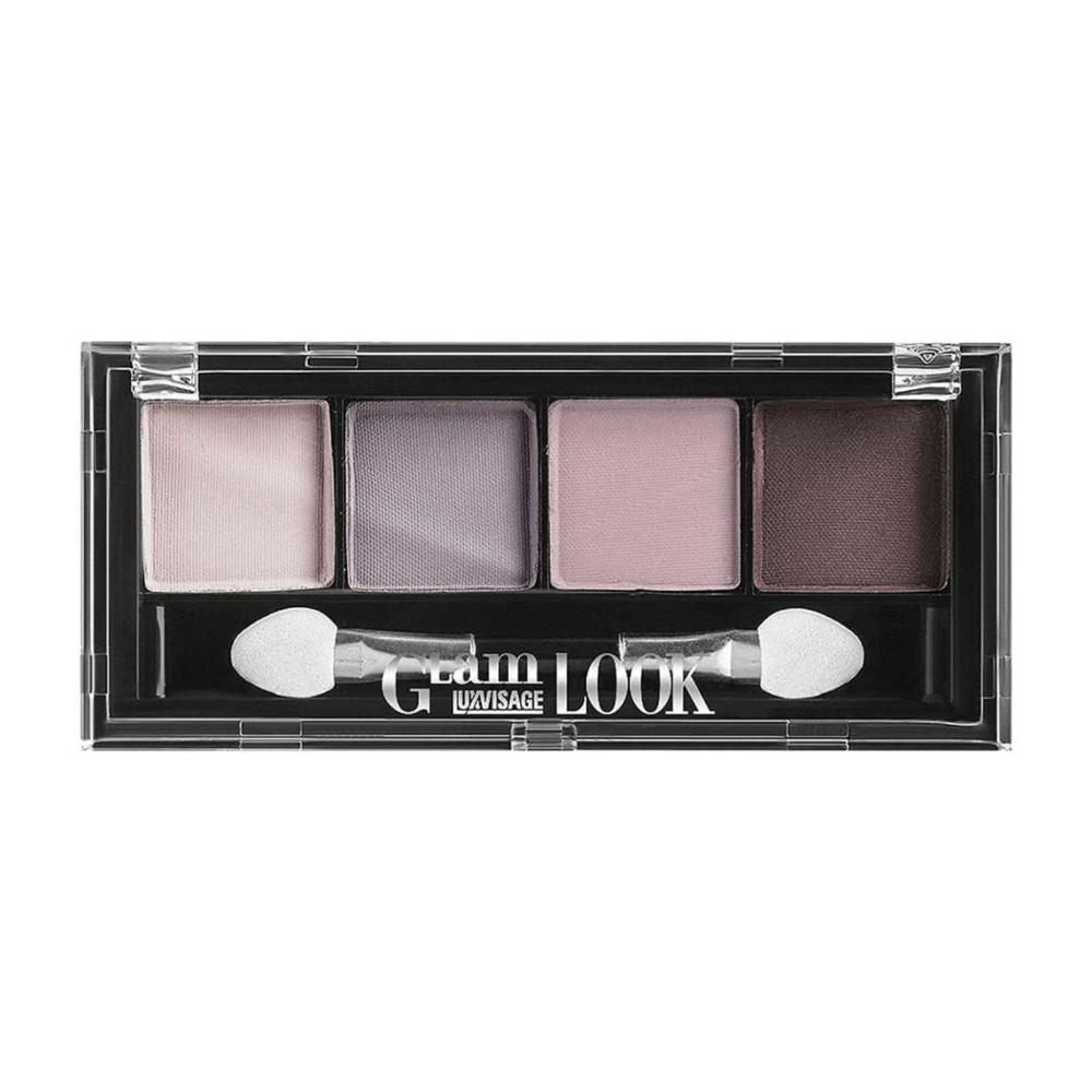 Тени для век Luxvisage Glam Look 4-х цветные 4 4г. Фото 1.