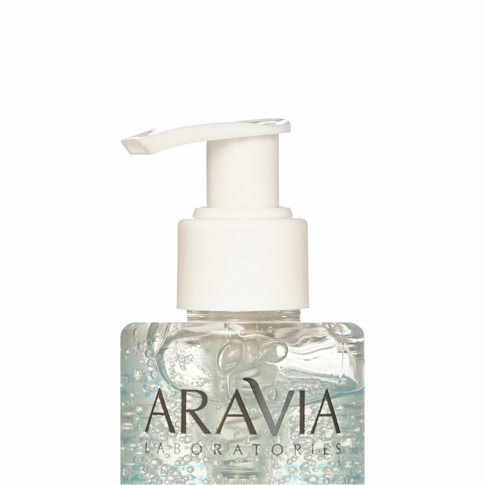 Бессульфатный гель для умывания с пробиотическим фильтратом Aravia Laboratories Galactomyces Therapy 250мл. Фото 6.