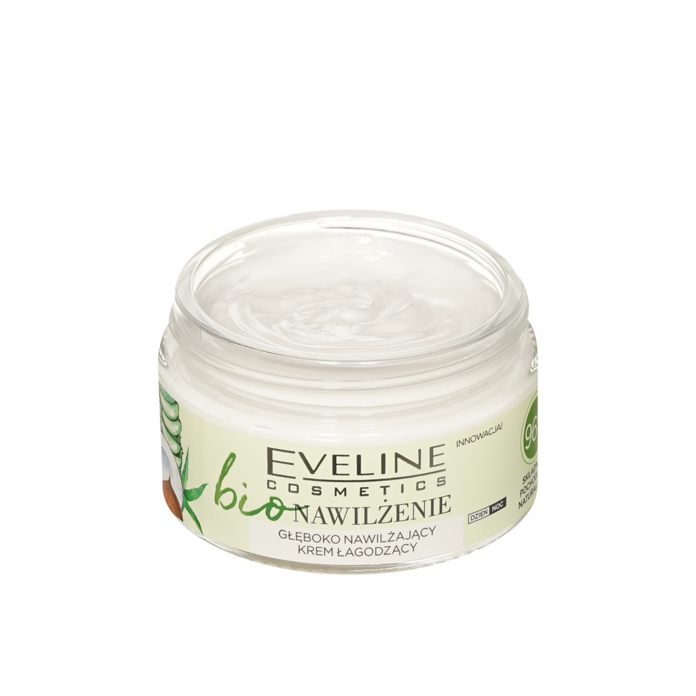 Глубоко увлажняющий крем для лица Eveline 100% organic oil 50мл. Фото 7.