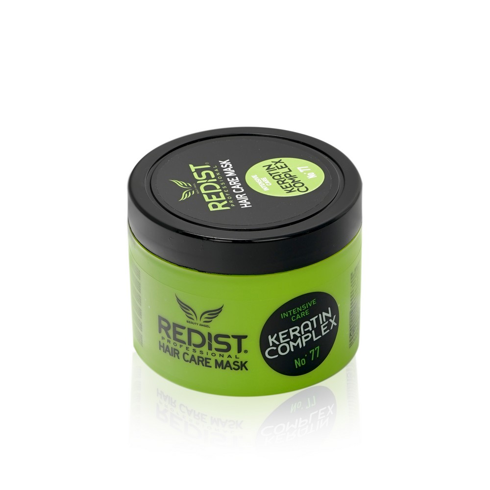 Восстанавливающая маска для волос Redist Professional Hair Care Mask Keratin Complex с кератином 500мл. Фото 2.