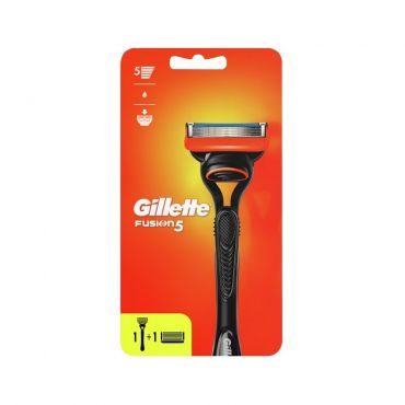Мужской станок Gillette Fusion для бритья + сменные кассеты 2шт.