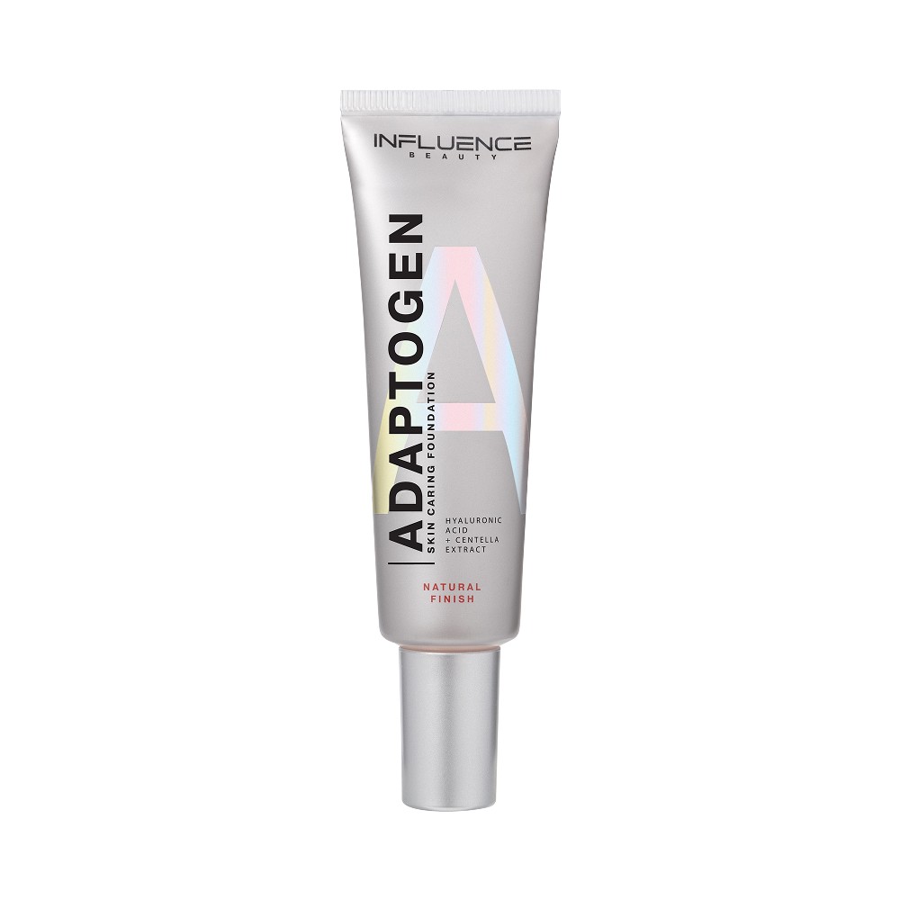Ухаживающая тональная основа для лица Influence Beauty Adaptogen 01 25мл. Фото 1.