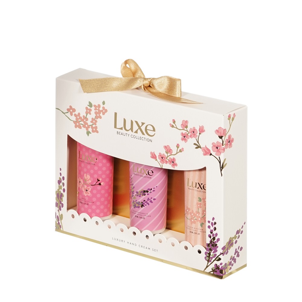 Женский подарочный набор LUXE ( крем для рук 60мл - 3шт ). Фото 2.