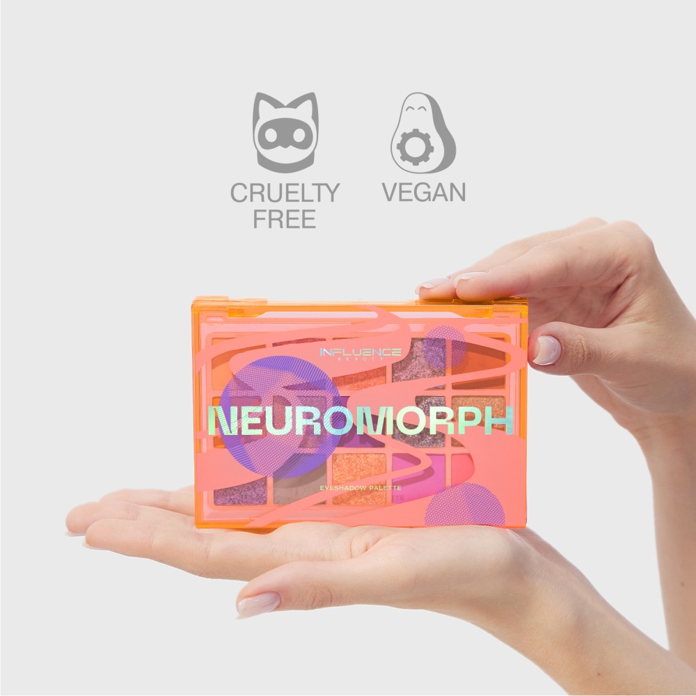 Палетка теней для век Influence Beauty Neuromorph 15 оттенков 15г. Фото 10.