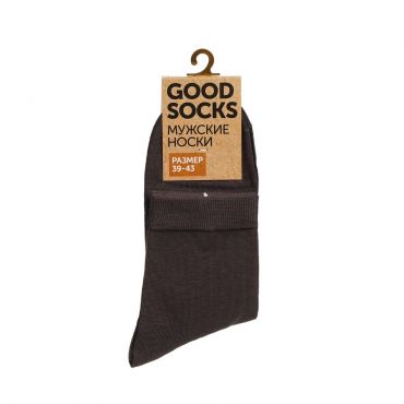 Мужские однотонные носки Good Socks WHW22102-2 Серый р.39-43.