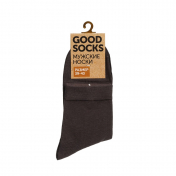 Мужские однотонные носки Good Socks WHW22102-2 Серый р.39-43.