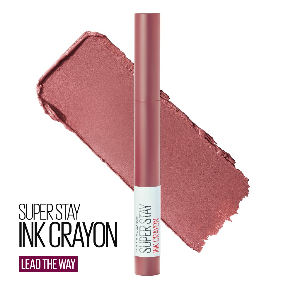 Стойкая помада - стик для губ Maybelline New York Superstay Ink Crayon 15 Веди за собой 1,5г. Фото 6.