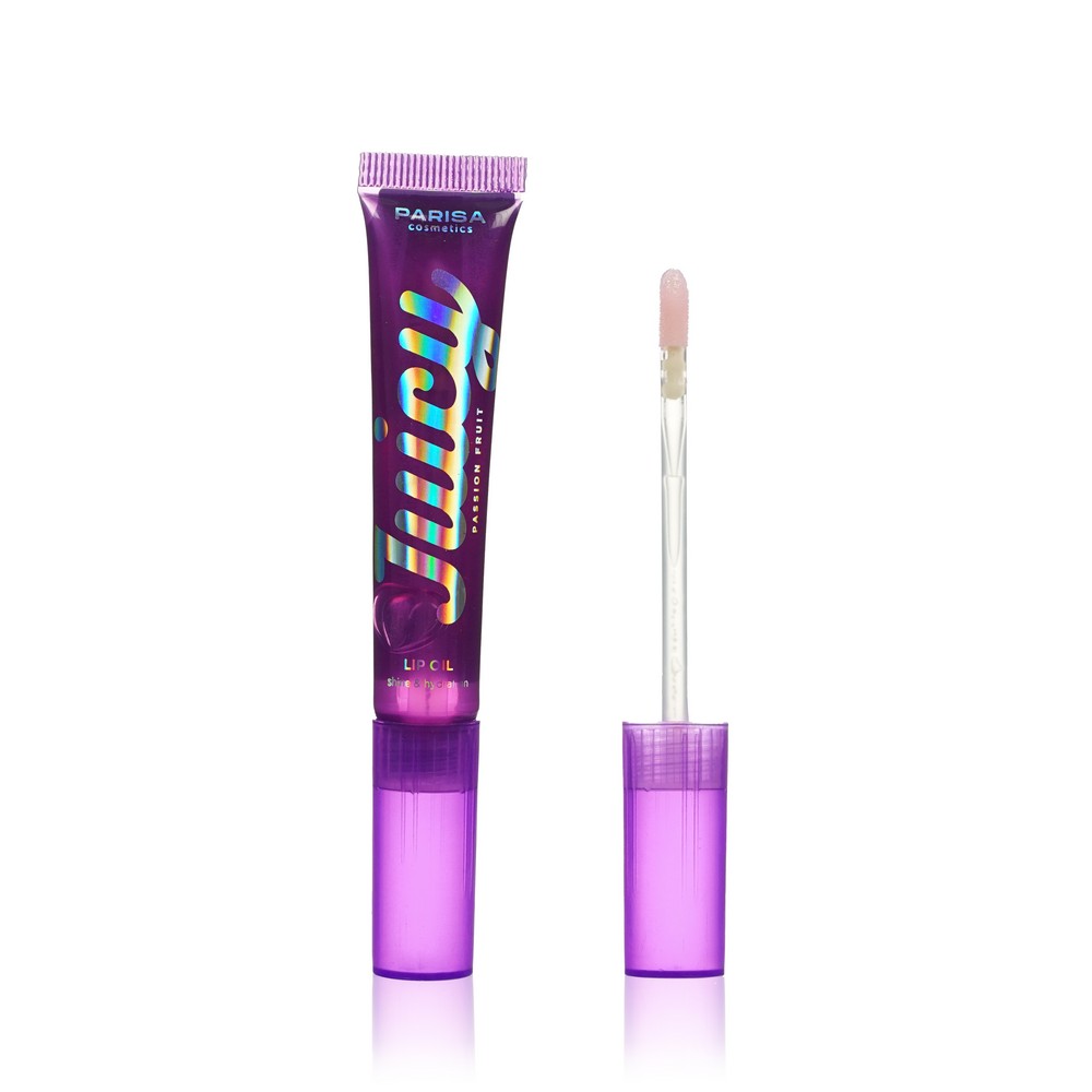 Фруктовое масло для губ Parisa Cosmetics Juicy 02 " Маракуйя " 11мл. Фото 1.